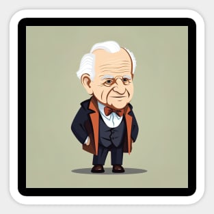 Karl Popper Sticker